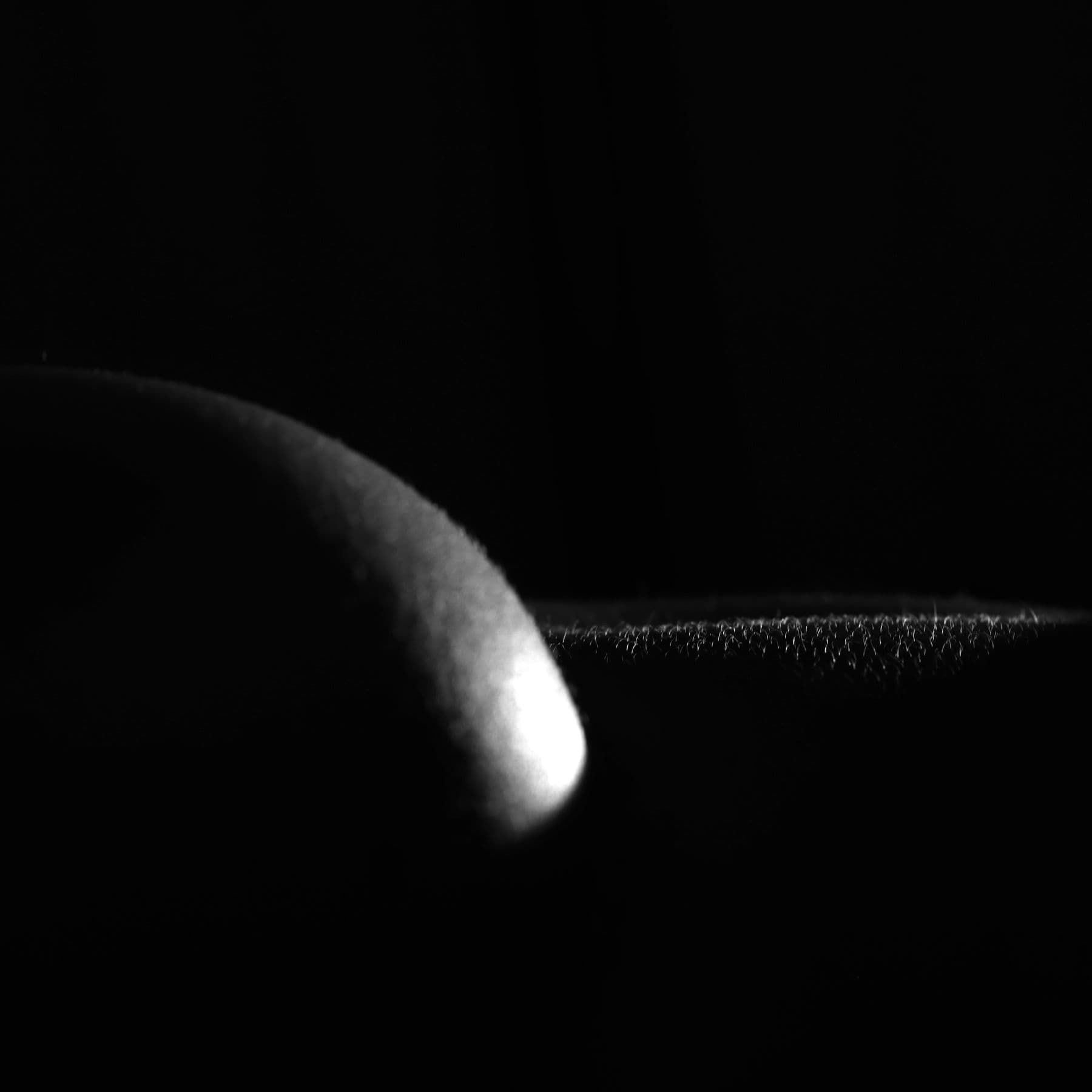 Saturn — black and white photographic artwork by Nick Brand